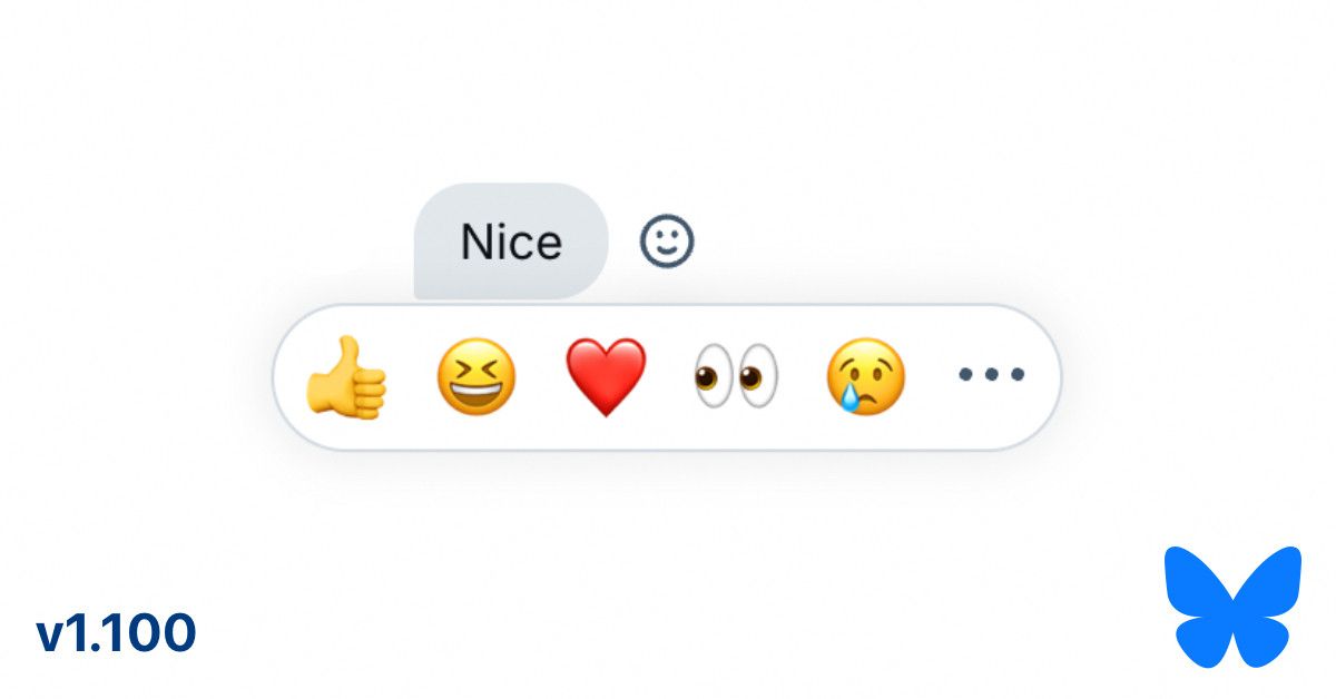 Bluesky Update v1.100 Brings Emoji Reactions and a New “Explore” Experience