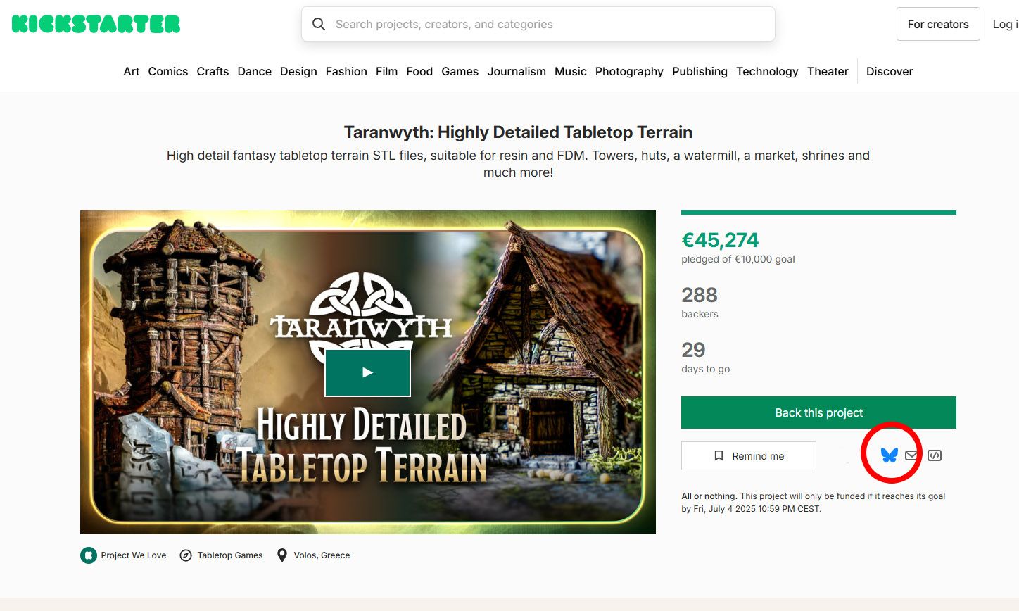 Kickstarter Expands Sharing Options with Bluesky Integration
